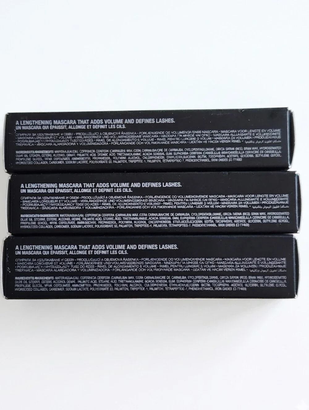 NWT 3 Anastasia Beverly Hills Lash Sculpt Lengthening & Volumizing Mascara